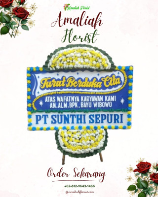 Papan Bunga Duka di Pasir Ampo